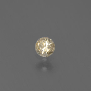 Diamante naturale oro da 0,12 ct, taglio rotondo, SI