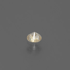 Diamante naturale oro da 0,12 ct, taglio rotondo, SI