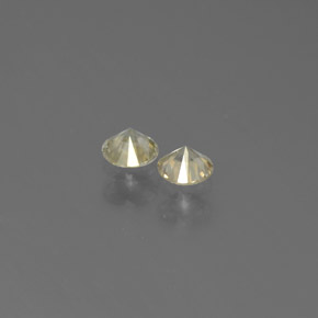 Diamante naturale giallo da  ct, taglio rotondo, SI