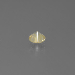 Diamante naturale giallo da 0,14 ct, taglio rotondo, SI