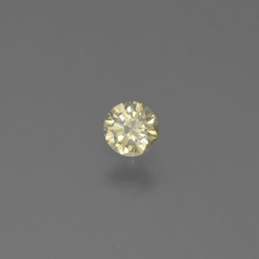 Diamante Color champagne naturale da 0.13 ct, Taglio rotondo, SI