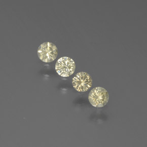 Diamante naturale giallo da  ct, taglio rotondo, SI