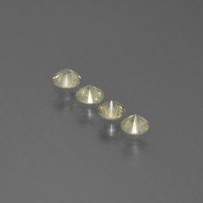 Diamante naturale giallo da  ct, taglio rotondo, SI