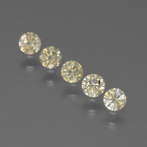 Diamante naturale oro da  ct, taglio rotondo, SI