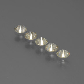 Diamante naturale oro da  ct, taglio rotondo, SI