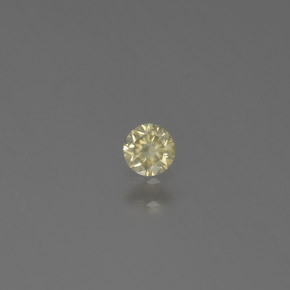 Diamante Color champagne naturale da 0.11 ct, Taglio rotondo, SI