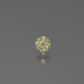 Diamante Color champagne naturale da 0.11 ct, Taglio rotondo, SI