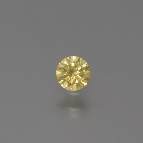 Diamante Color champagne naturale da 0.09 ct, Taglio rotondo, SI