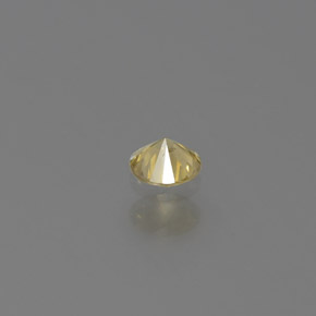Diamante Color champagne naturale da 0.09 ct, Taglio rotondo, SI