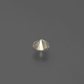 Diamante naturale oro da 0,13 ct, taglio rotondo, SI