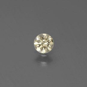Diamante Color champagne naturale da 0.19 ct, Rotondo, SI