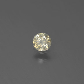 Diamante Color champagne naturale da 0.15 ct, Taglio rotondo, SI