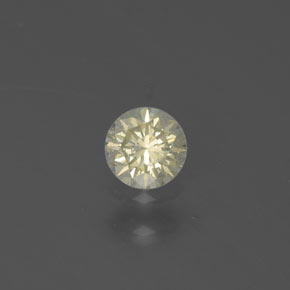 Diamante Color champagne naturale da 0.15 ct, Taglio rotondo, SI