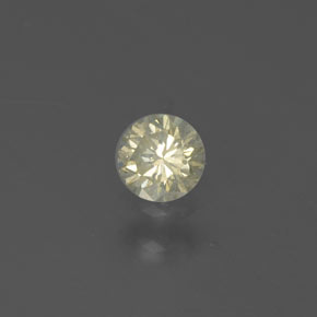 Diamante Color champagne naturale da 0.15 ct, Taglio rotondo, SI