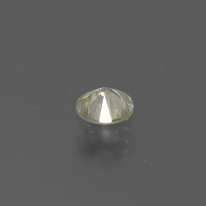 Diamante naturale giallo da 0,15 ct, taglio rotondo, SI