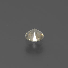 Diamante naturale giallo da 0,16 ct, taglio rotondo, SI