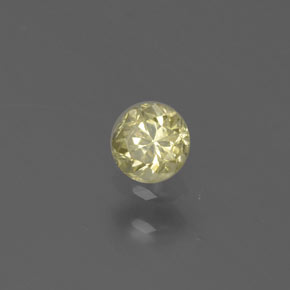 Diamante naturale oro da 0,17 ct, taglio rotondo, SI