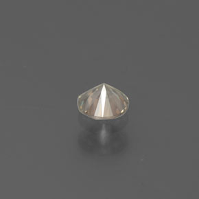 Diamante Color champagne naturale da 0.14 ct, Taglio rotondo, SI