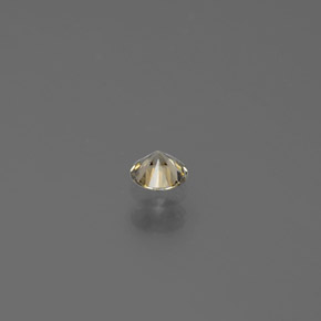 Diamante naturale giallo da 0,12 ct, taglio rotondo, SI