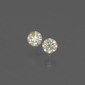 Diamante naturale giallo da  ct, taglio rotondo, SI