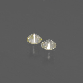 Diamante naturale giallo da  ct, taglio rotondo, SI