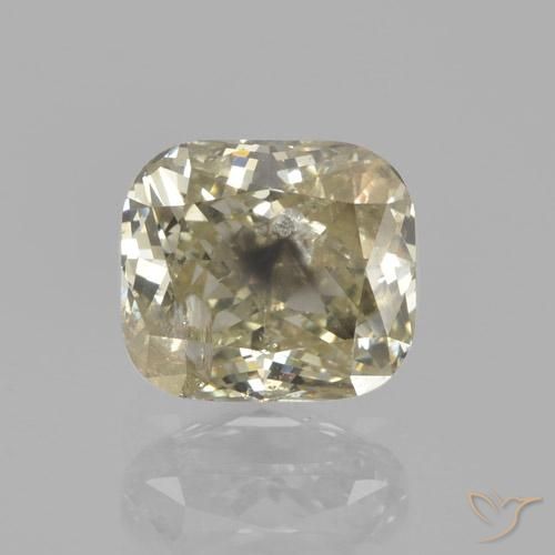 1.15ct Naturale Color cognac Diamante, Cuscino, VS-SI