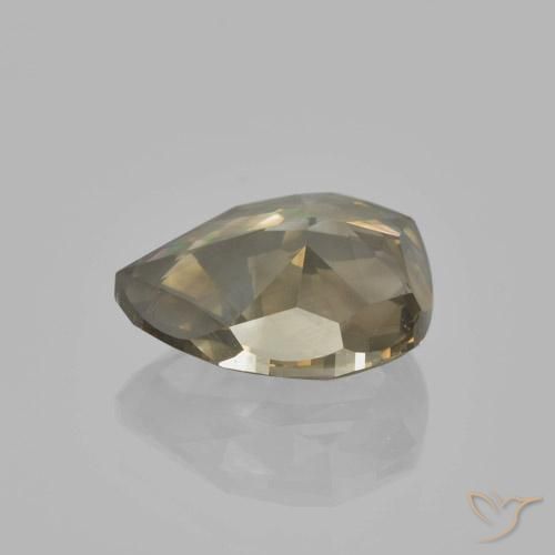 Diamante cognac profondo naturale da 1.81 ct, Forma a pera, VS