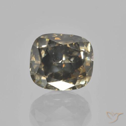 1.64ct Naturale cognac profondo Diamante, Cuscino, VS-SI