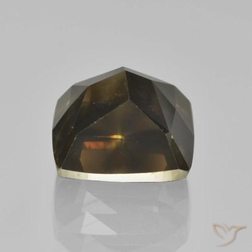 Diamante cognac profondo naturale da 5.00 ct, Cuscino, VS