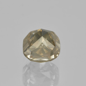 Diamante naturale marrone da 1,01 ct, taglio a cuscino, VS-SI