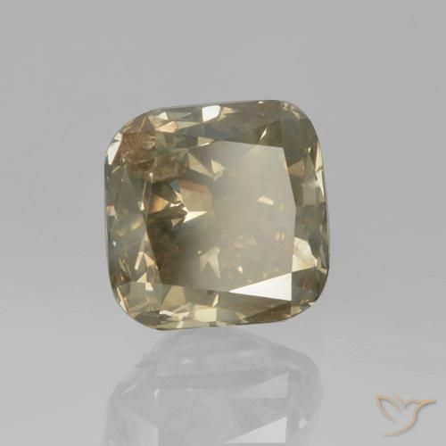 Diamante Color cognac naturale da 2.02 ct, Cuscino, VS