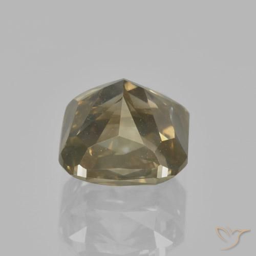 Diamante Color cognac naturale da 2.02 ct, Cuscino, VS