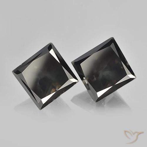 Gemme di Diamante Color cognac naturale da 4.62 ct, Quadrato, VS-SI