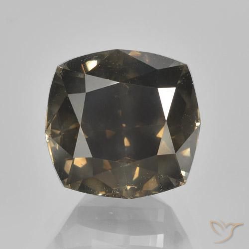 3.02ct Naturale cognac profondo Diamante, Cuscino, VS-SI