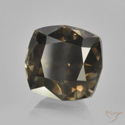 Diamante cognac profondo naturale da 3.02 ct, Cuscino, VS-SI
