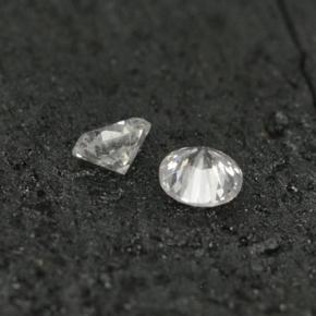 Diamante naturale bianco da  ct, taglio rotondo, VS