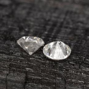 Diamante naturale bianco da  ct, taglio rotondo, VS