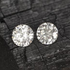 Diamante naturale bianco da  ct, taglio rotondo, VS