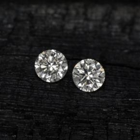 Diamante naturale bianco da  ct, taglio rotondo, VS