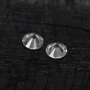 Diamante naturale bianco da  ct, taglio rotondo, VS