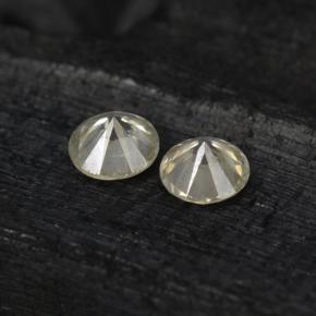 Diamante naturale giallo da 0,23 ct, taglio rotondo, VS-SI