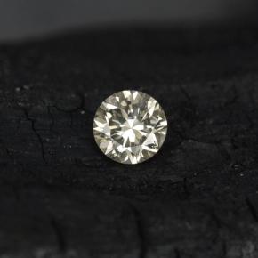 Diamante naturale incolore da 0,08 ct, taglio rotondo, VS-SI
