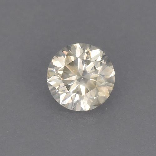 Diamante Giallo naturale da 0.08 ct, Taglio rotondo, VS-SI