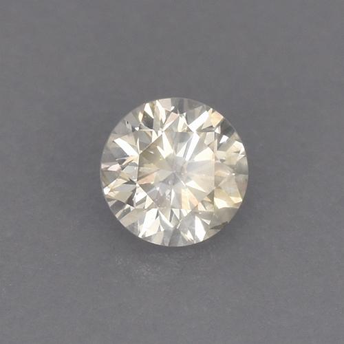 Diamante Giallo naturale da 0.08 ct, Taglio rotondo, VS-SI