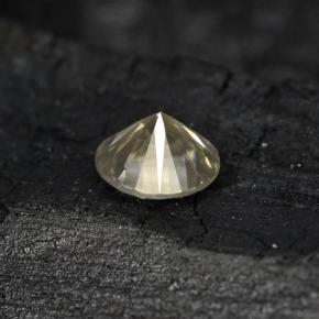 Diamante naturale giallo da 0,20 ct, taglio rotondo, VS-SI