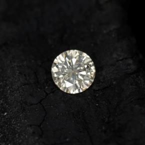 Diamante Bianco naturale da 0.10 ct, Taglio rotondo, VS-SI