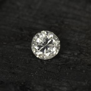 Diamante naturale bianco da 0,05 ct, taglio rotondo, VS-SI