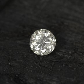 Diamante naturale bianco da 0,05 ct, taglio rotondo, VS-SI