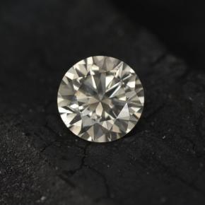 Diamante naturale giallo da 0,20 ct, taglio rotondo, VS-SI