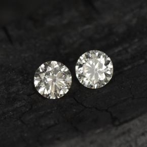 Diamante naturale bianco da  ct, taglio rotondo, VS-SI